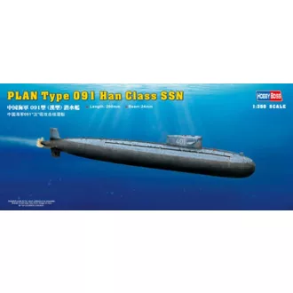 Hobby Boss PLAN Type 091 Han Class Submarine makett