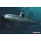 Hobby Boss German Navy Type 212 Attack Submarine makett
