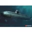 Hobby Boss German Navy Type 212 Attack Submarine makett