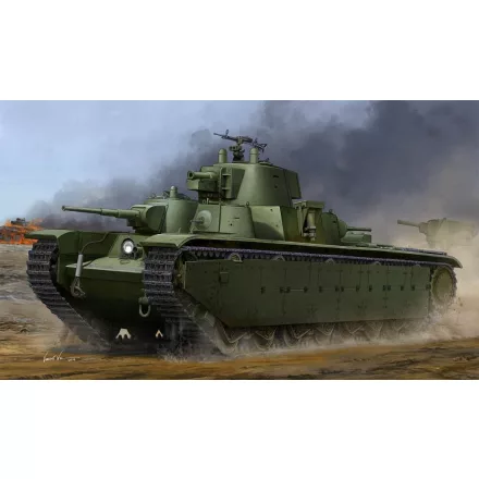 Hobby Boss Soviet T-35 Heavy Tank-Late makett