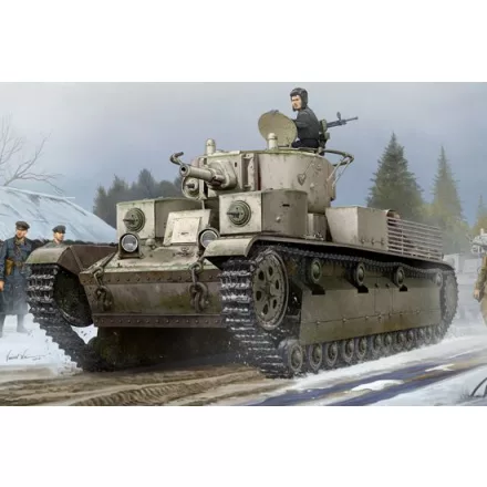 Hobby Boss Soviet T-28 Medium Tank (Riveted) makett