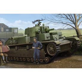 Hobby Boss Soviet T-28 Medium Tank (Cone Turret) makett