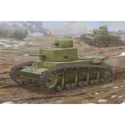 Hobby Boss Soviet T-12 Medium Tank makett