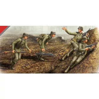   Hobby Boss German The 6 Army " Mamaev Hill figura készlet