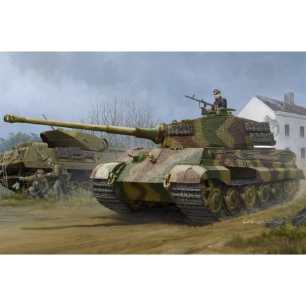 Hobby Boss  Pz.Kpfw.VI Sd.Kfz.182 Tiger II (Henschel 1944) w/Zimmerit makett