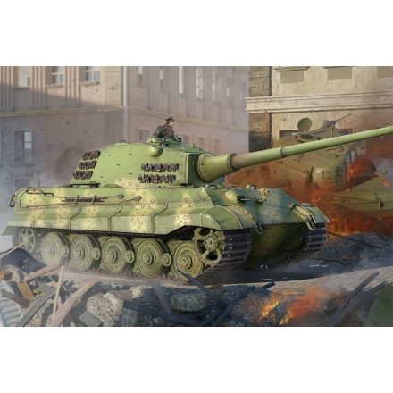 Hobby Boss Pz.Kpfw.VI Sd.Kfz.182 Tiger II (Henschel 105mm) makett