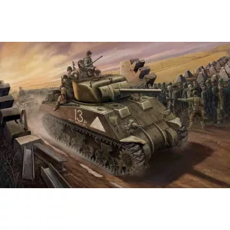 Hobby Boss U.S M4 TANK (Mid -Model) harcjármű makett