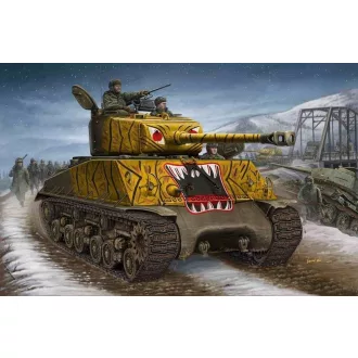 Hobby Boss U.S M4A3E8 TANK harcjármű makett