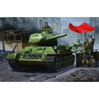   Hobby Boss RussianT-34/85(1944 angle-jointed turret) tank makett