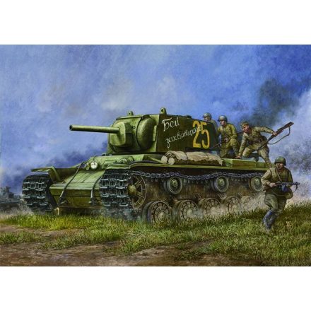 Hobby Boss Russian KV-1 1941 Small Turret tank makett