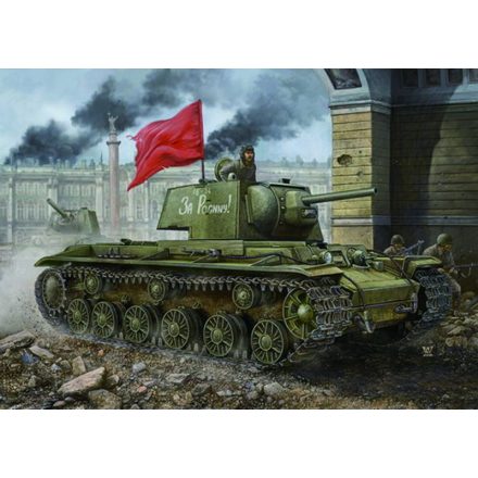 Hobby Boss Russian KV-1 1942 Simplified Turret tank makett