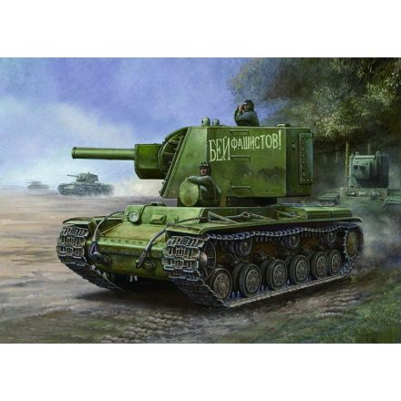 Hobby Boss Russian KV Big Turret Tank makett