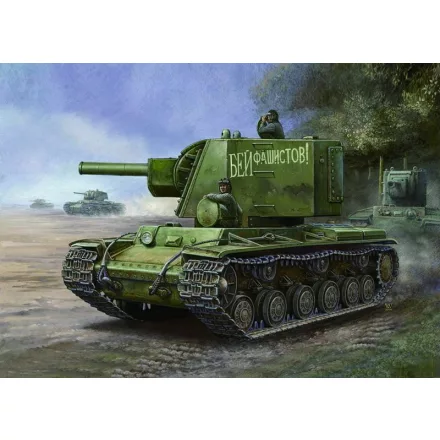 Hobby Boss Russian KV Big Turret Tank makett