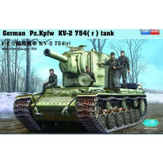   Hobby Boss German Pz.Kpfw KV-2 754(r) tank harcjármű makett