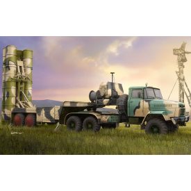   Hobby Boss Russian KrAZ-260B Trctor w. 5P85TE TEL S-300PMU makett