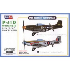 Hobby Boss P-51D Mustang IV Fighter makett