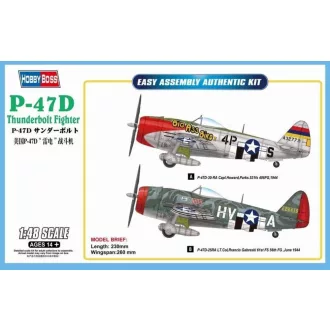 Hobby Boss P-47D Thunderbolt Fighter repülő makett