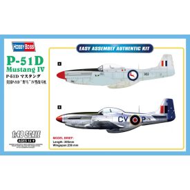 Hobby Boss P-51D Mustang IV Fighter makett