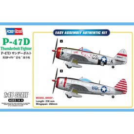 Hobby Boss P-47D Thunderbolt Fighter makett