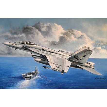 Hobby Boss F/A-18E Super Hornet makett