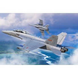 Hobby Boss Boeing F/A-18 F Super Hornet (VFC-12) makett