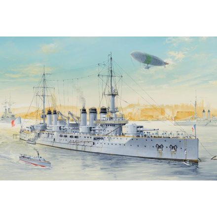 Hobby Boss French Navy Pre-Dreadnought Battleship Voltair makett