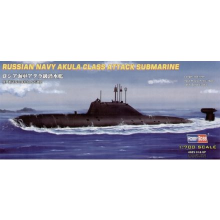 Hobby Boss Russian Navy Akula Class Submarine makett