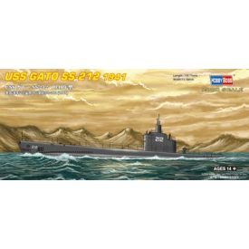 HobbyBoss USS Gato SS-212 1941 makett