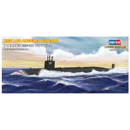 HobbyBoss USS Navy Los Angeles submarine SSN-688 makett