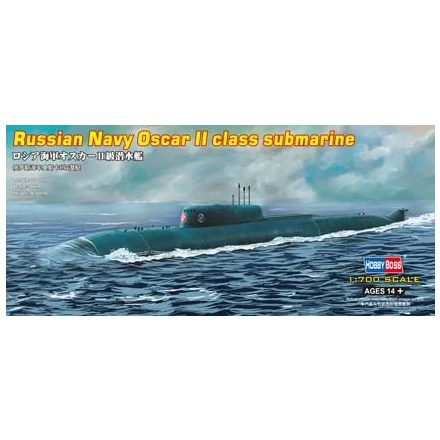 HobbyBoss Russian Navy Oscar II class submarine makett