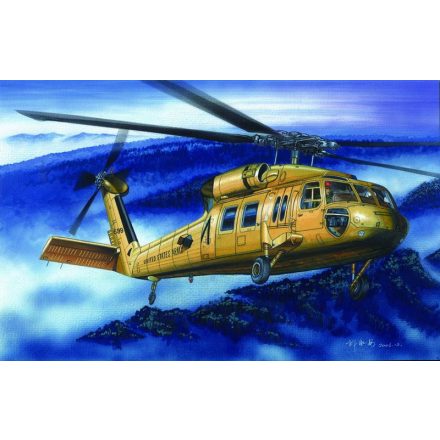 Hobby Boss American UH-60A ''Blackhawk'' helicopter makett