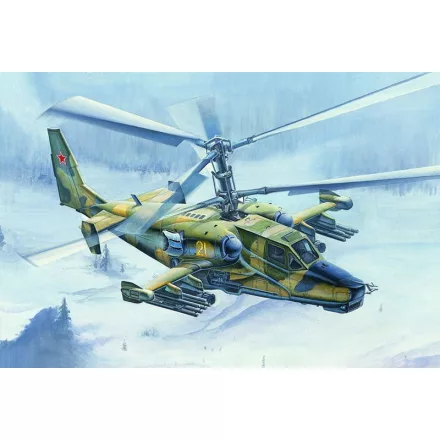 Hobby Boss Ka-50 Black shark Attack Helicopter makett