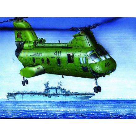 Hobby Boss American CH-46F ''sea knight'' makett