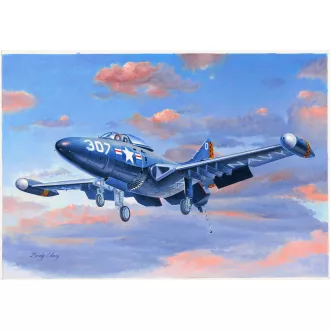 Hobby Boss F9F-2 Panther repülő makett
