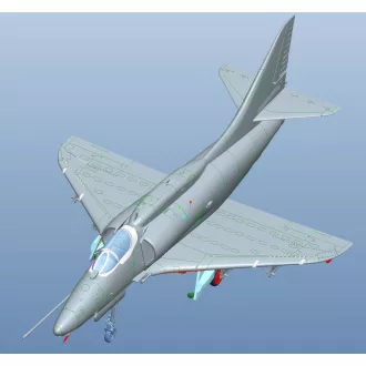 Hobby Boss A-4F Sky Hawk repülő makett