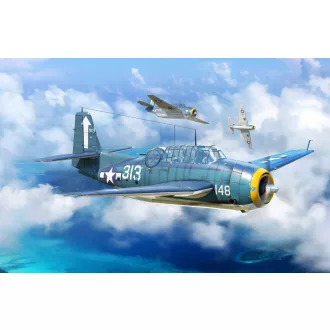 Hobby Boss TBM-3 Avenger repülő makett