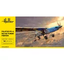 Heller Pilatus PC-6 B2/H2 Turbo Porter repülő makett