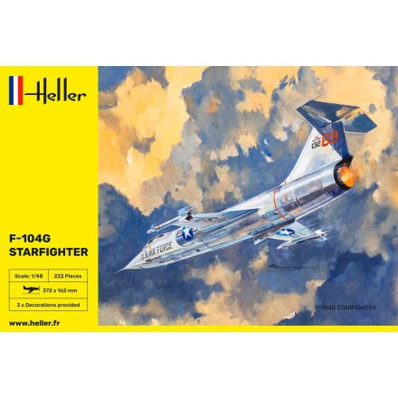 Heller F-104G Starfighter makett