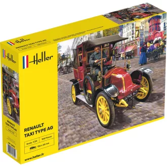Heller Renault Taxi Type AG autó makett