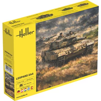 Heller Leopard 2A4 harcjármű makett