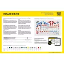 Heller STARTER KIT Mirage IIIE/RD repülő makett