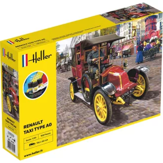 Heller STARTER KIT Renault Taxi Type AG autó makett