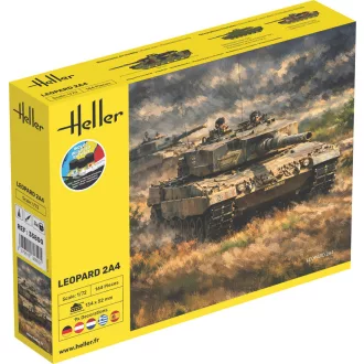 Heller STARTER KIT Leopard 2A4 harcjármű makett