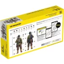 Heller US Infantry figura makett