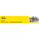 Heller US Infantry figura makett