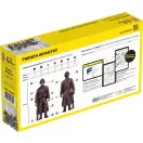 Heller French Infantry figura makett