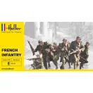 Heller French Infantry figura makett
