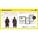 Heller French Infantry figura makett