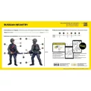 Heller Russian Infantry figura makett