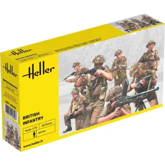 Heller Infanterie Britannique figura makett